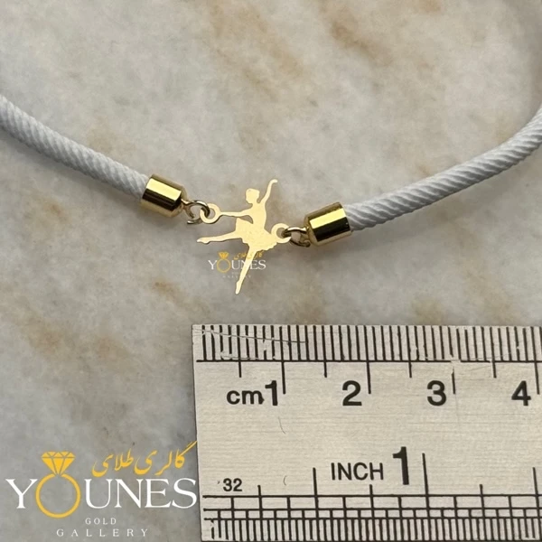 دستبند رقص باله طلا لیزری